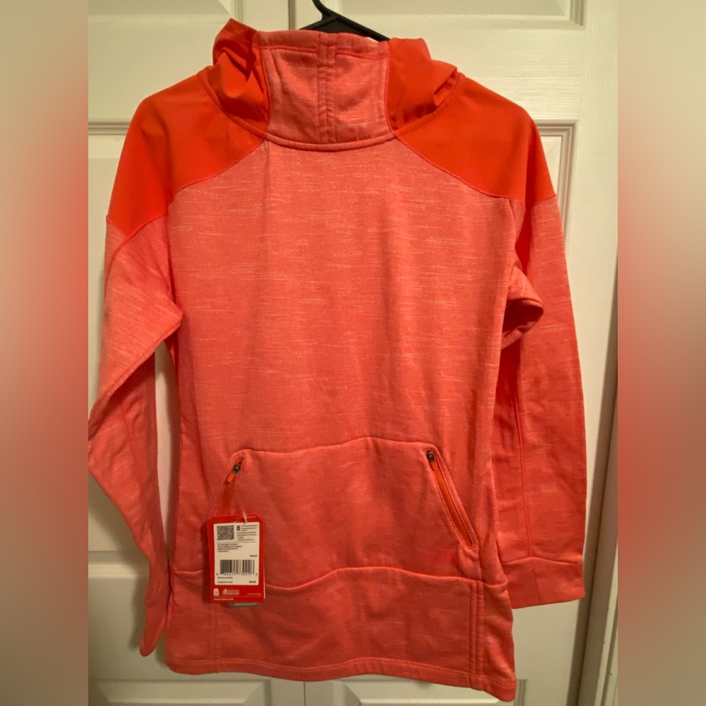 The North Face Vibrant Orange Hoodie